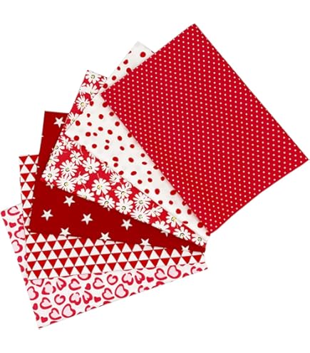 Amazon.com: Jukway 8Pcs Cotton Fabric Squares 20x20 Inch, Sewing